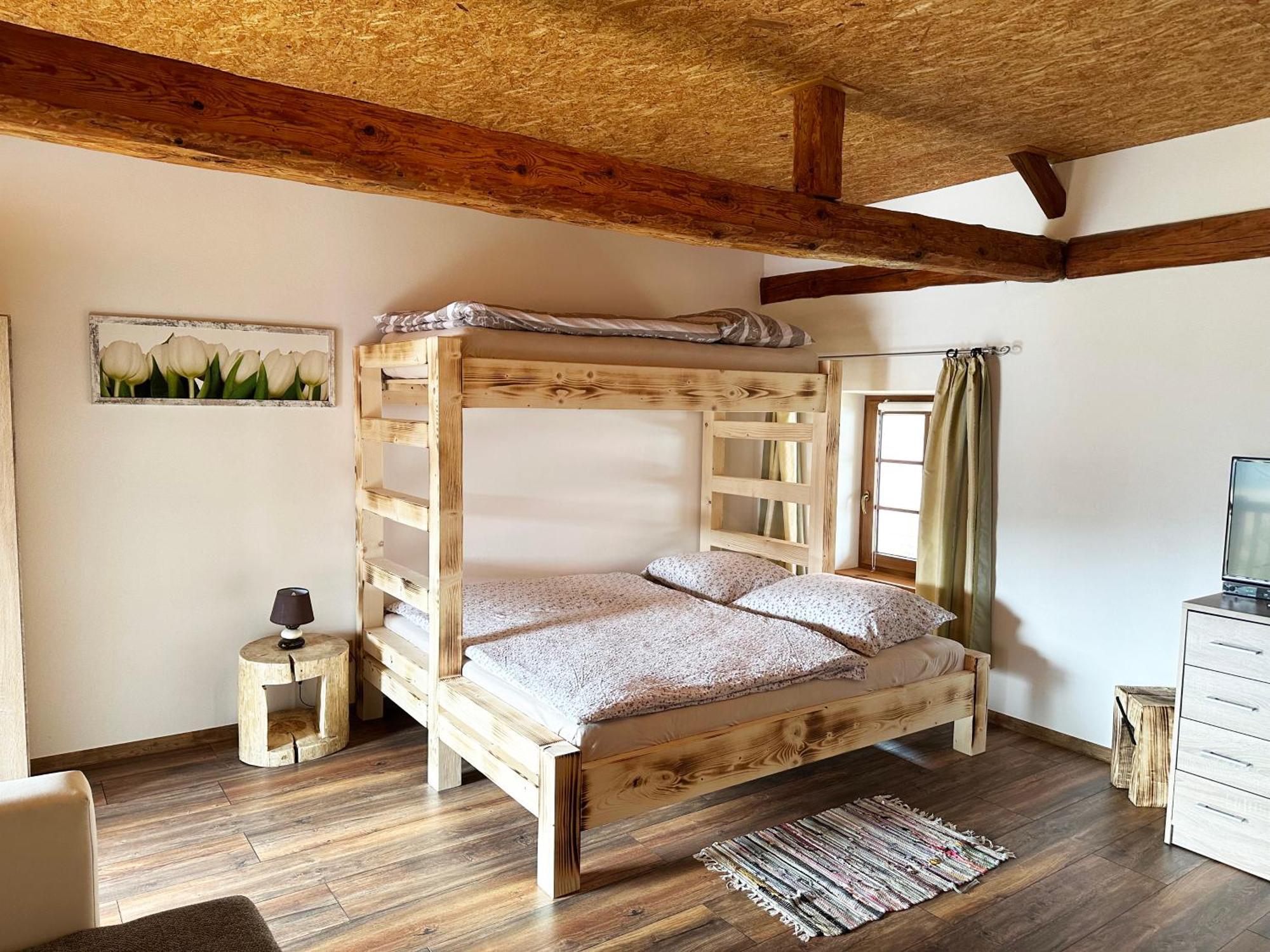 Apartament Farma Nahlov Frymburk Zewnętrze zdjęcie